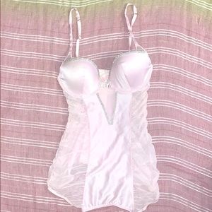 Baby pink lingerie dress by Victoria Secret